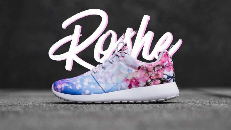 Nike roshe sakura cherry blossom