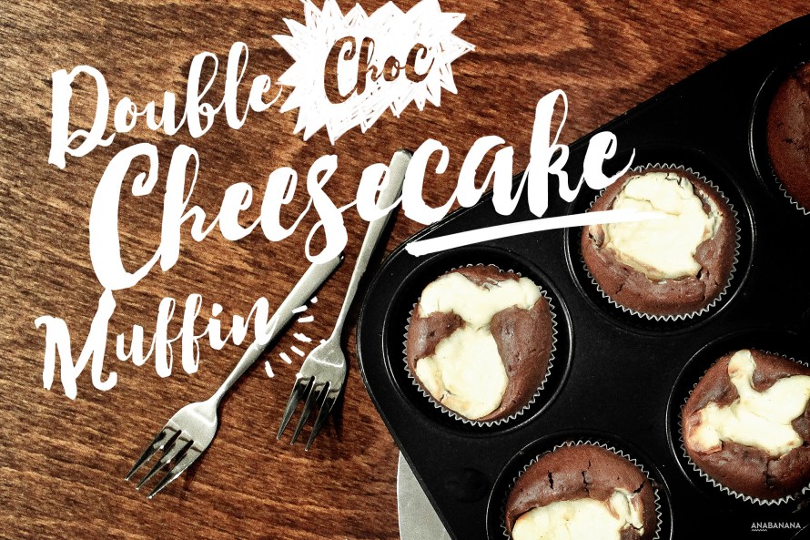 Double Choc Cheescake Muffin
