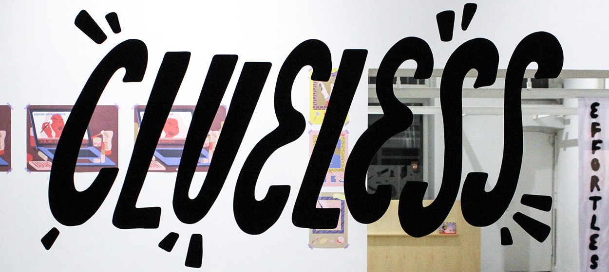 Vernissage NinaSagt Galerie Clueless Sara Andreasson feat Ellen Dynebrink