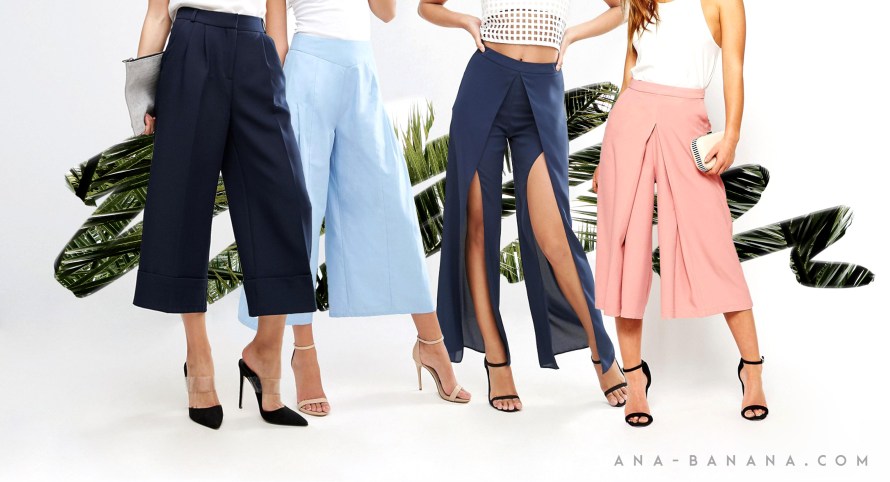 culotte high waist hose outfit look