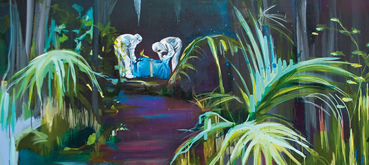 Julia Benz Art Design Kunst Cologne Vernissage Don#T hug me i'm scared